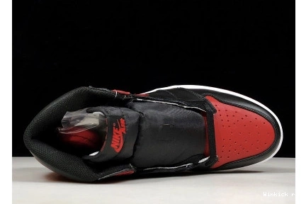 JORDAN AIR 1 RETRO “BANNED” RED HIGH OG MENS 0822